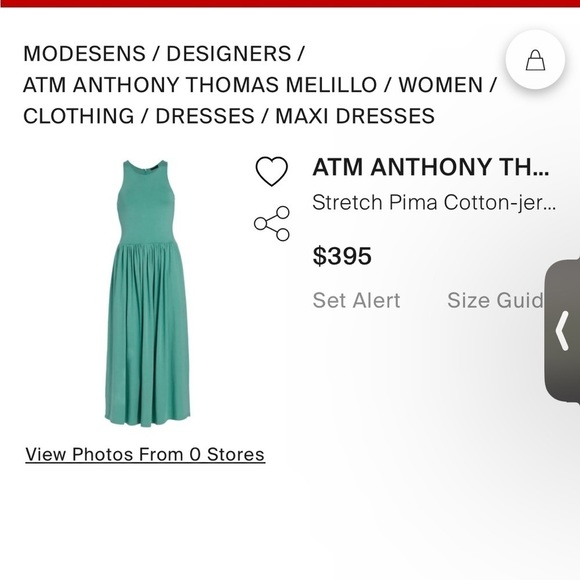 ATM Anthony Thomas Melillo Racerback Maxi Size S  🦋 - Picture 6 of 8